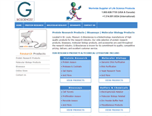 Tablet Screenshot of genotech.com
